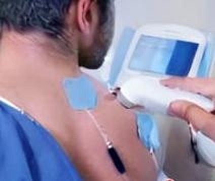 Electrotherapy / TENS session at JYORAM Physiotherapy Clinic
